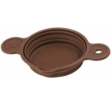 Moule à Tarte En Silicone Pliable - Marron