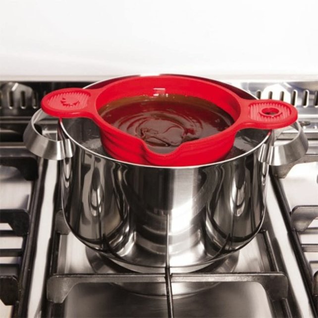 Silicone Pie Mould Foldable - Brown