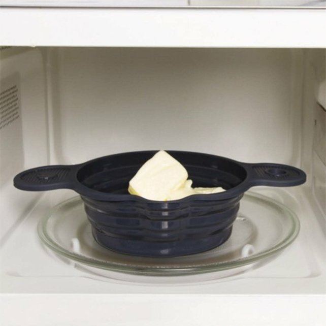 Silikon-Kuchenform faltbar – Braun