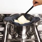 Moule à Tarte En Silicone Pliable - Marron