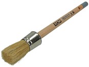 Verfborstel Rond Hout 16"