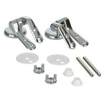 Mounting Toilet Set Chrome-plated Metal