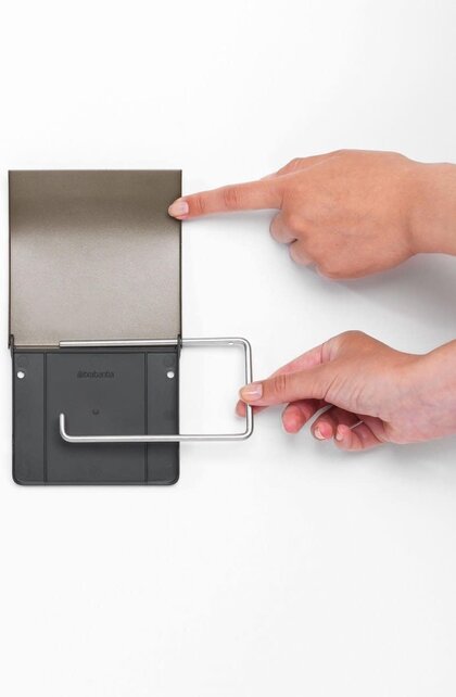 Brabantia WC-Rollhalter Platinum