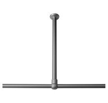 Sealskin Seallux Plafondsteun 60 cm Mat aluminium