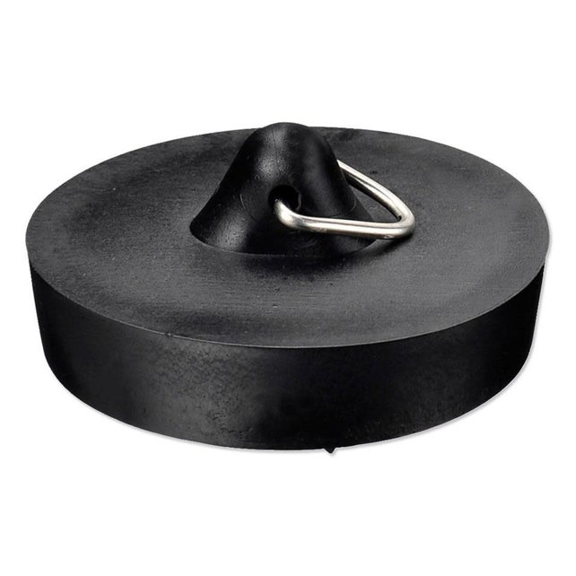 Waschtischanschlag Schwarz 43,5 mm