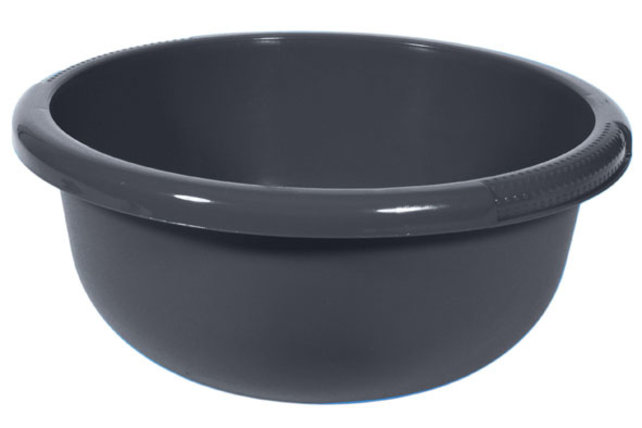 Curver Lavabo Rond 6,3L Anthracite