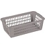 Sunware SUNWARE Basic Storage basket 25.7x15.4x8.4cm Grey 2 litres