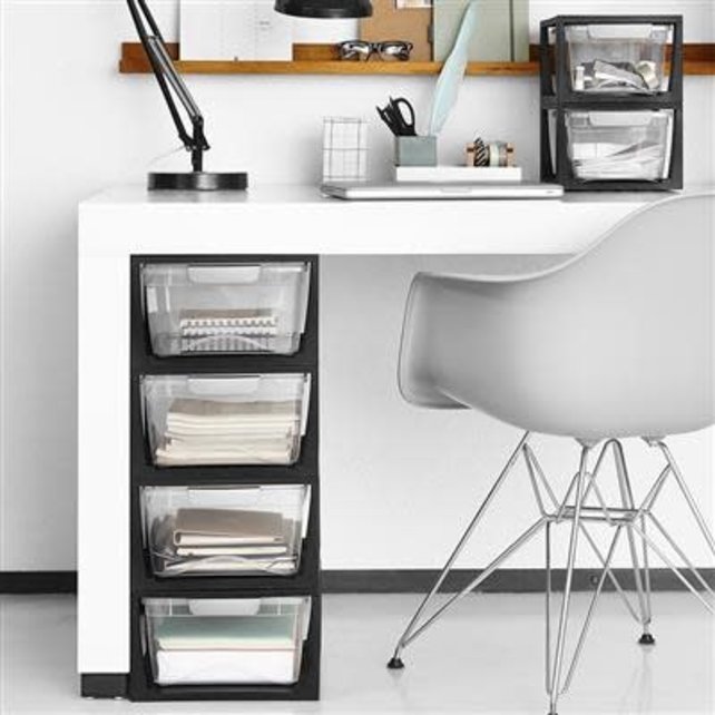 SUNWARE Omega Drawer Unit - Transparant Black - 11L