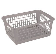 SUNWARE Basic Storage Basket Grey Large 15 L