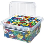 Sunware Q-line Aufbewahrungsbox 18L Transparent Metallic