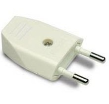 Stekker Plat 2P 2.5A Schwarz