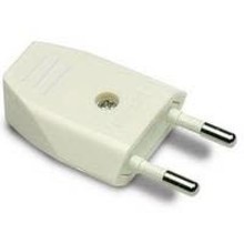 Stekker Plat 2P 2.5A Noir