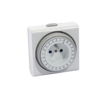 Chacon Timer 24 Stunden – Mechanische Zeituhr – Quadratisch 230 V