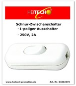 Heitech Snoerschakelaar