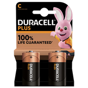 Pile Duracell Alcaline C 2pcs