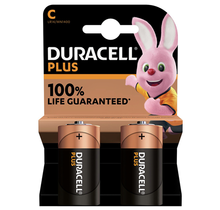 Duracell Battery Alkaline C 2pcs