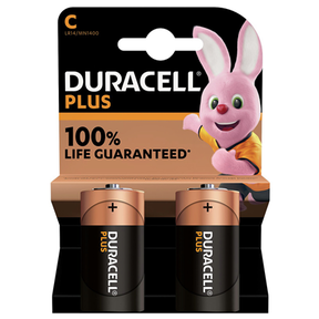 Duracell Battery Alkaline C 2pcs