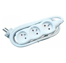 Stekkerblock 3 +1,5M Kabel