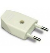 Famatel Stekker Plat Blanc