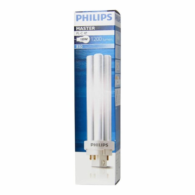 Philips PLC 4pin 18W 830