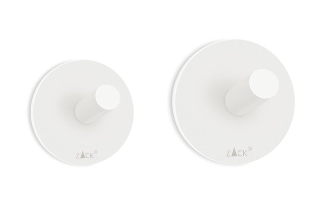 Zack Duplo Towel Hook  White  P2