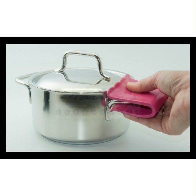 Silicone Handle Pan - Heat Resistant