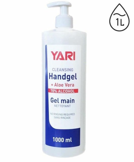 Désinfectant pour les mains à base d'alcool Yari 1000 ml