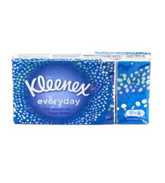 Kleenex Taschentücher – Everyday – 8er-Pack