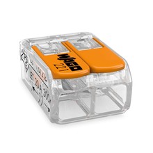 Collier de serrage Wago Steekklem 2X4mm