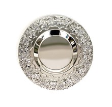 Un dessous de verre Raisin Argent 20cm