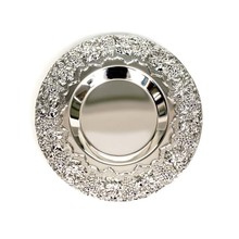 A Coaster Grape Silver  20cm