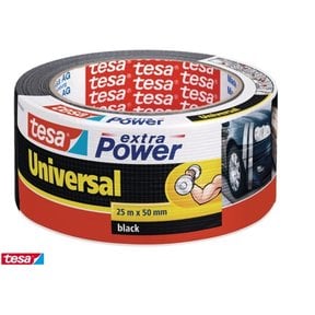 Tesa Extra Power 25M:50mm Schwarz