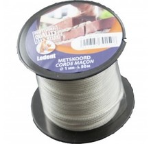 Nylon Gevlochten 1mm 50M
