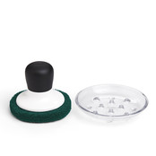 Brosse à main Oxo grossière avec support