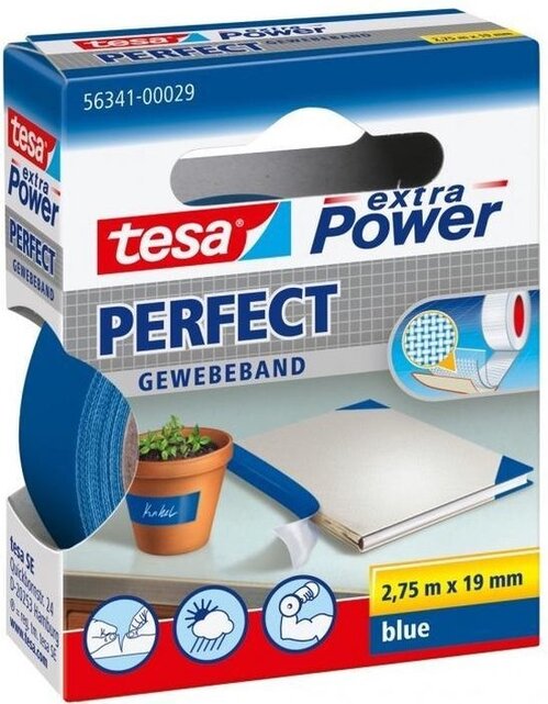 Ruban Textile Tesa Extra Puissance 2,75M:19mm