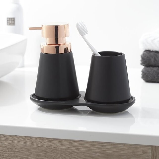 Sealskin Conical Zeepdispenser Zwart