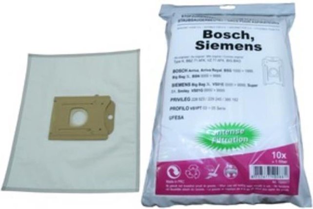 Sacs Hoover Bosch-Siemens Big Bag Microfibre