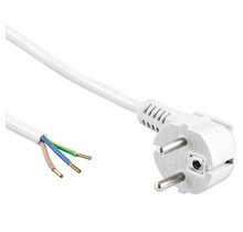 Power cord 3G 1.5mm 16A 1.5M White