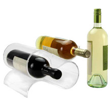 Kingzak Wine Rack Acrylic Clear