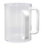 Kingzak Kingzak Clear Wash Cup – Weiße Griffe