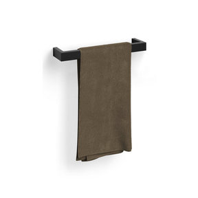 Zack Linea Towel Rail Black