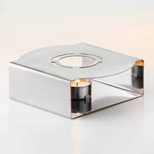 Bohemia Herd Inox mit Teelicht