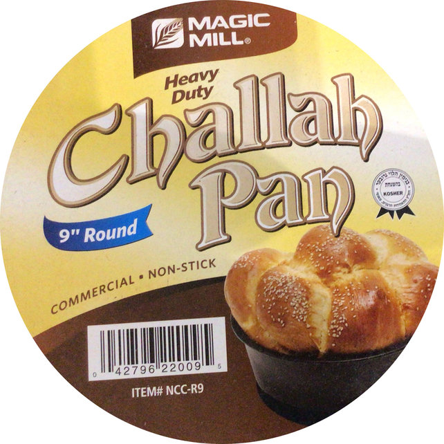 Poêle à challah ronde Magic Mill - Robuste - Antiadhésive