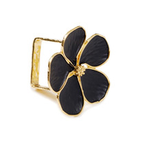 Rond de Serviette Brillant Fleur Marguerite P6