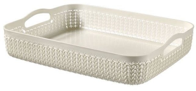 Curver Knit Tray White