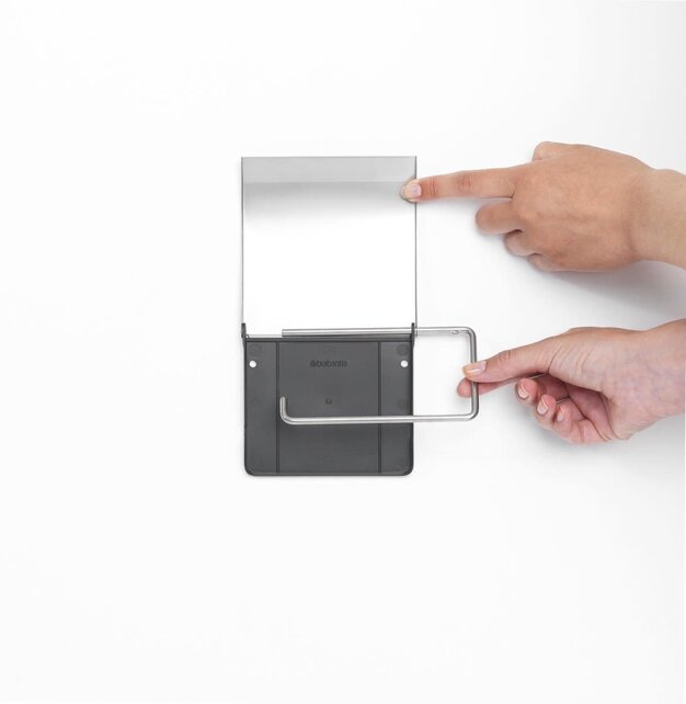 Brabantia Wc-rollhouder Matt Steel
