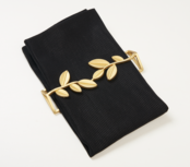Brilliant Napkin Holder Gold P6