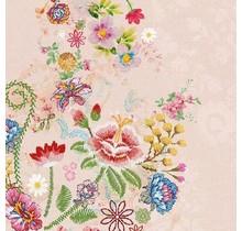 Ambiente Napkins Embroidery Flowers Rose