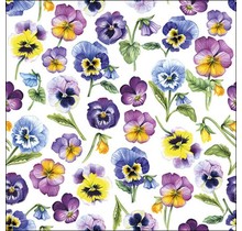 Serviettes Ambiente Pansy All Over