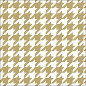 Ambiente Servietten Pied-de-Poule Gold/Terrakotta